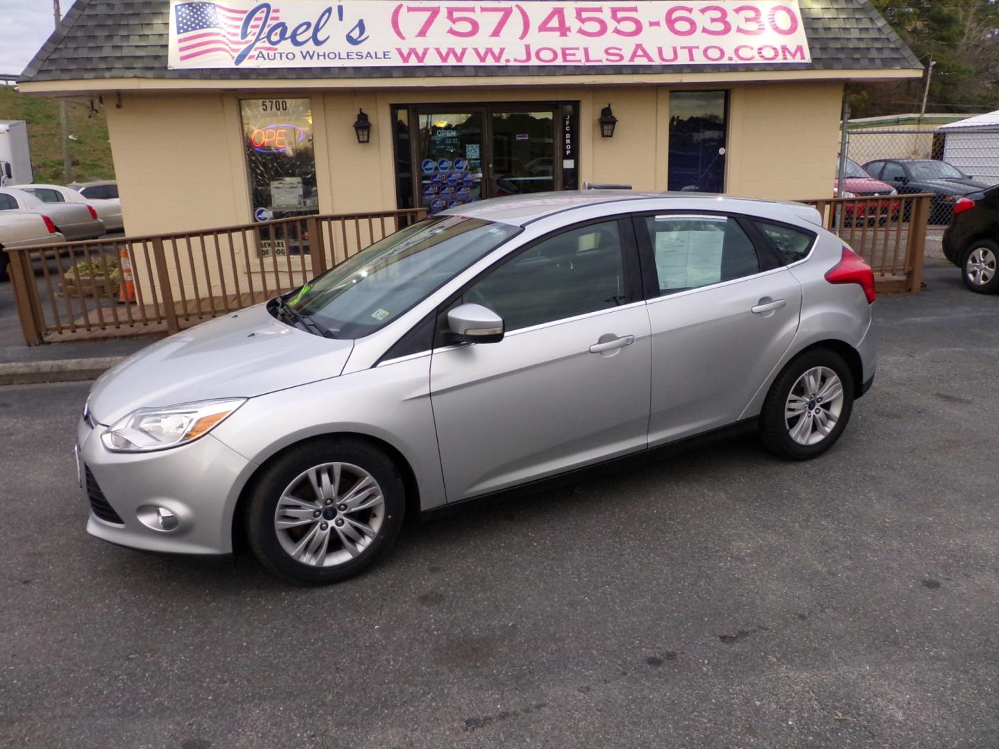 2012 Silver Ford Focus (1FAHP3M29CL) , Automatic transmission, located at 5700 Curlew Drive, Norfolk, VA, 23502, (757) 455-6330, 36.841885, -76.209412 - Photo#0